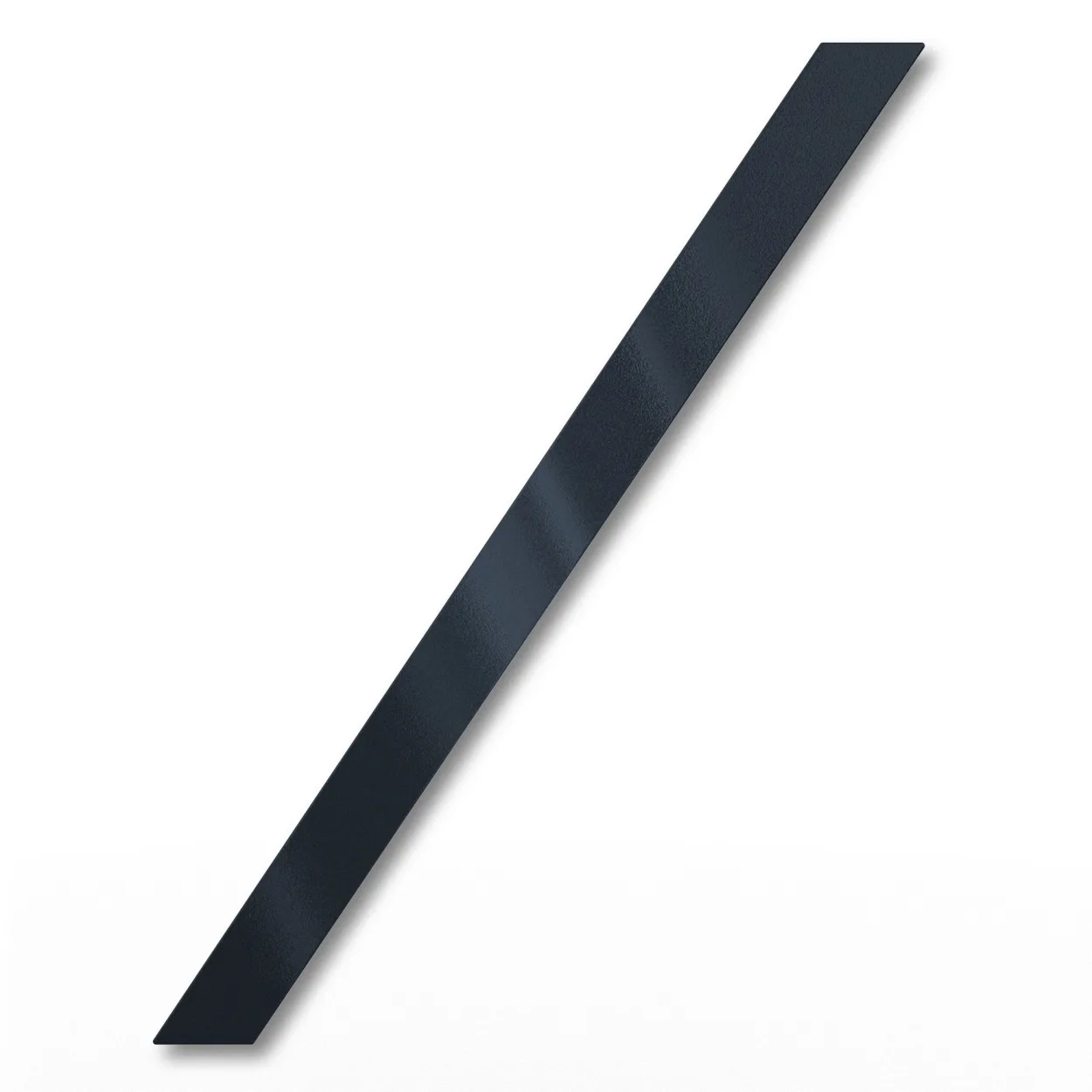 Pflegeleichte Hausnummer / aus 22 cm Edelstahl in Anthrazit RAL 7016, UV-beständig und wetterfest, langlebig und modern