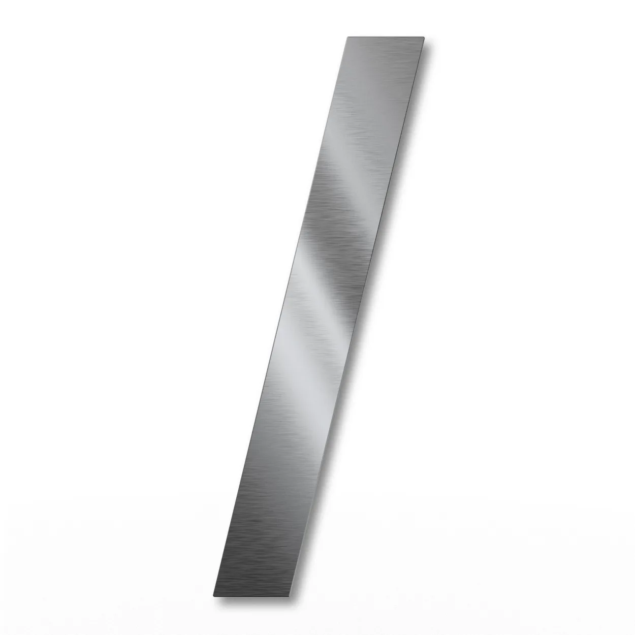 UV-beständige 15 cm Edelstahl-Hausnummer /, witterungsbeständig und pflegeleicht, modernes Design