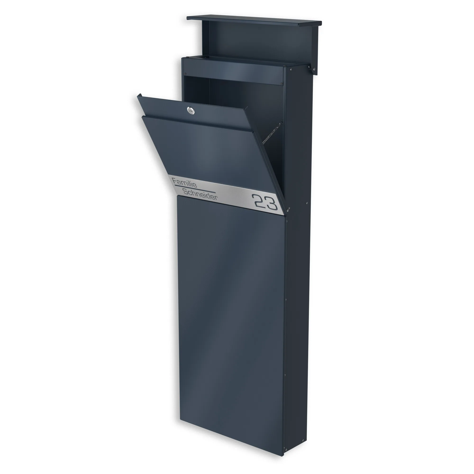 Personalisierbarer Standbriefkasten freistehend | Capella