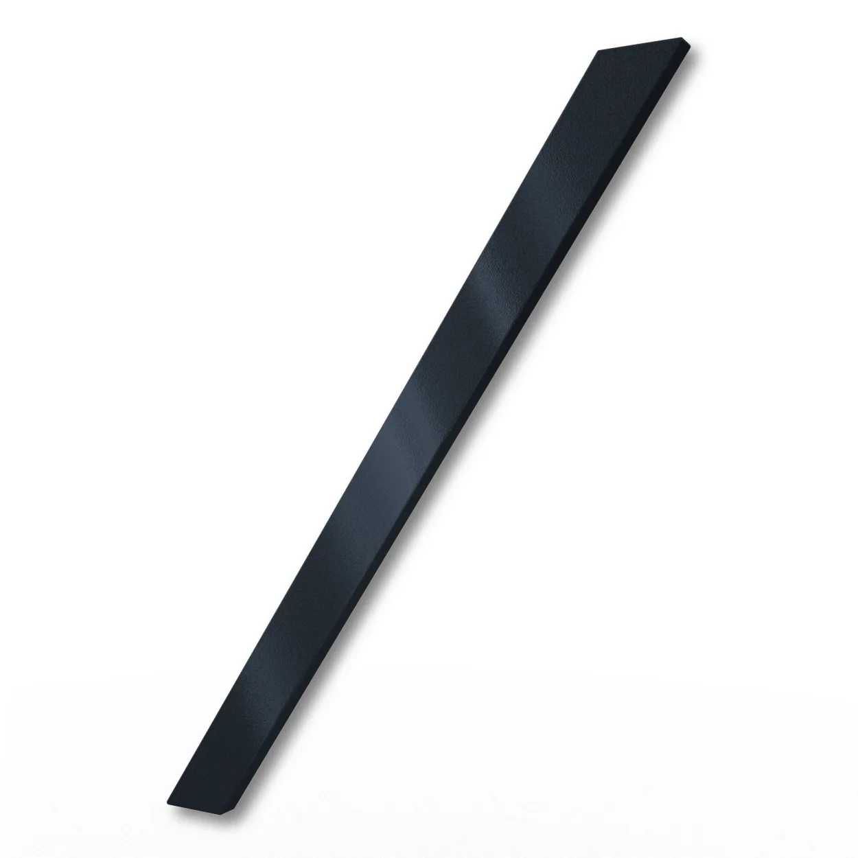 Pflegeleichte Anthrazit RAL 7016 Edelstahl-Hausnummer / in 15 cm Höhe, UV-beständig und rostfrei, modernes Design für außen