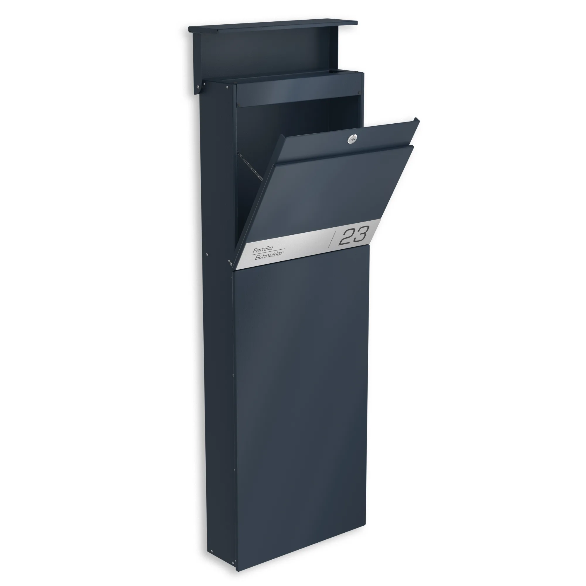 Standbriefkasten Stahl Anthrazit RAL 7016 | Capella Standbriefkasten Stahl Anthrazit RAL 7016 | Capella