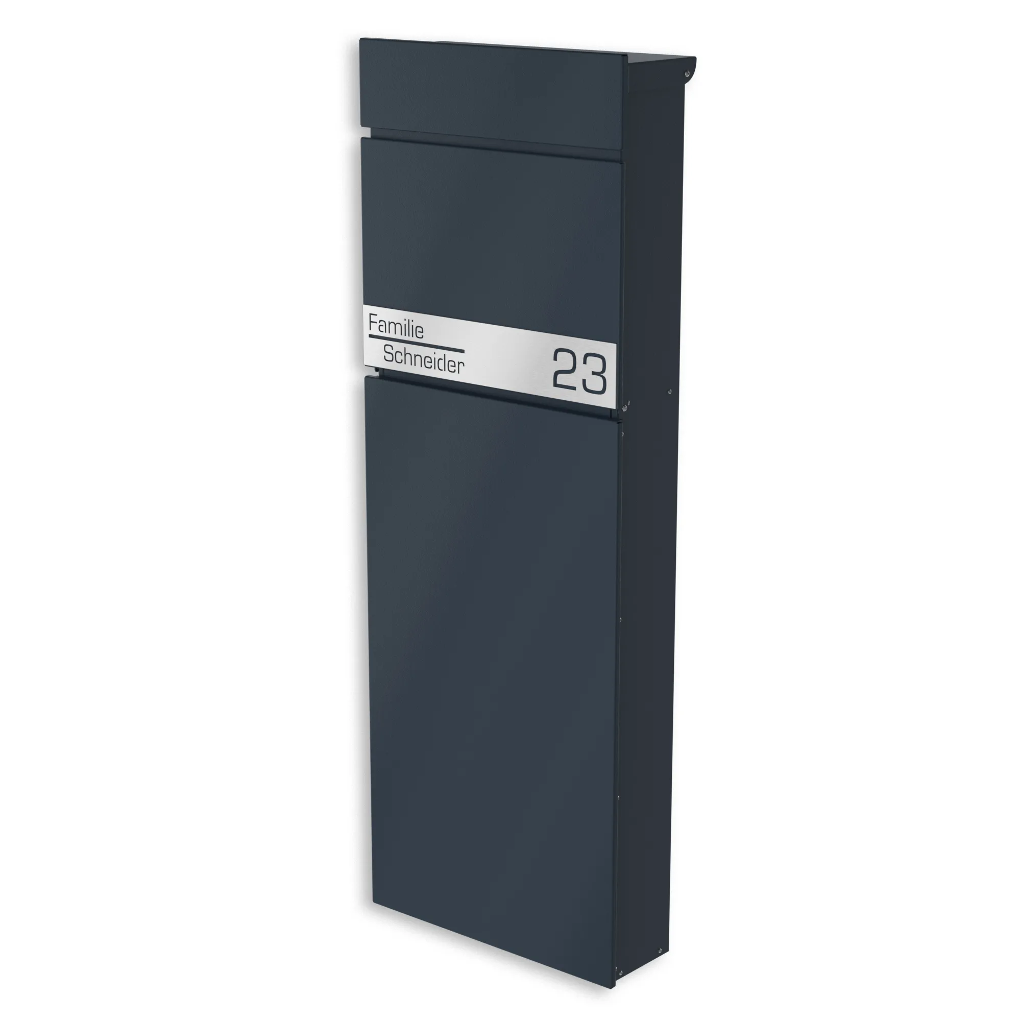 Personalisierbarer Standbriefkasten freistehend | Capella Personalisierbarer Standbriefkasten freistehend | Capella